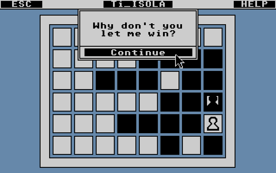 Ti_Isola atari screenshot
